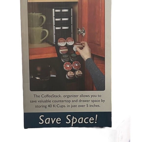 CoffeeStack K-Cup Storage 40 K-Cup Storage. NWT - Picture 2 of 2